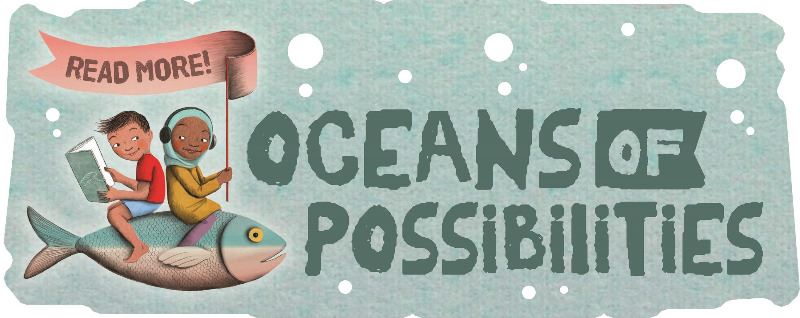 Summer Reading Program logo: Oceans of Possibilities