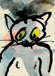 Artist Trading Card by M. Vanci Stirnemann, 2000