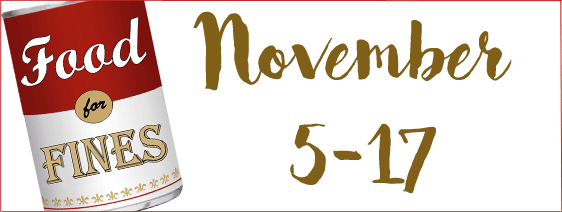 Food for Fines Nov 5-17