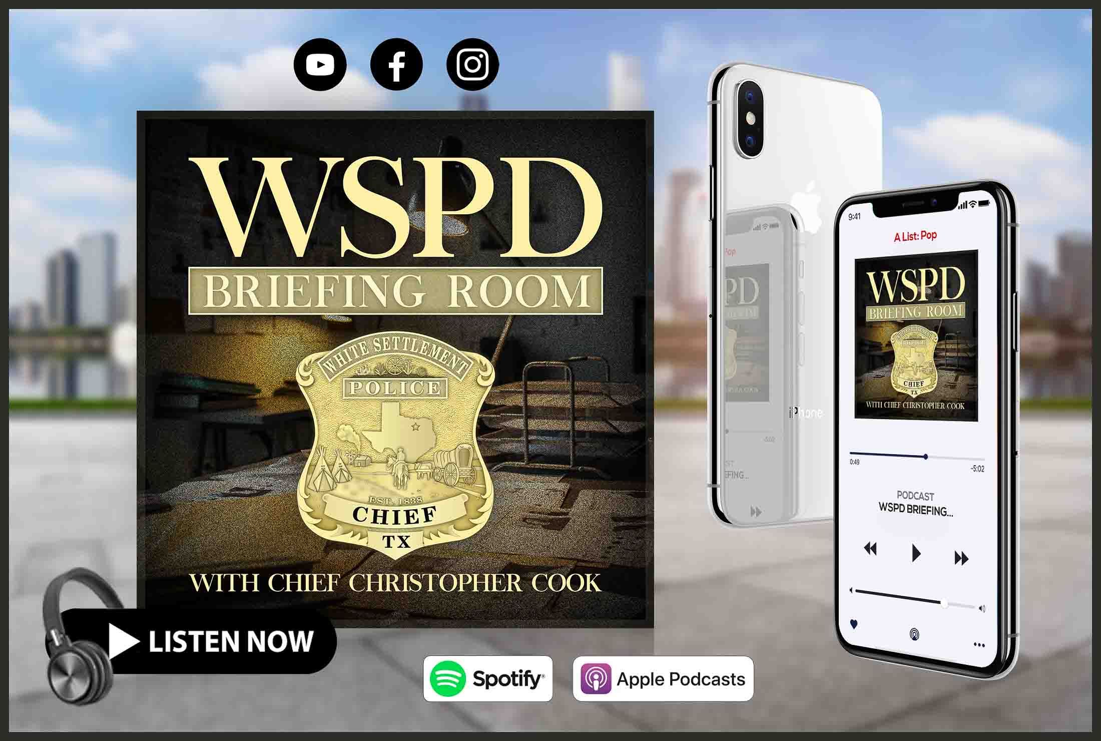WSPD Briefing Room Podcast Graphic