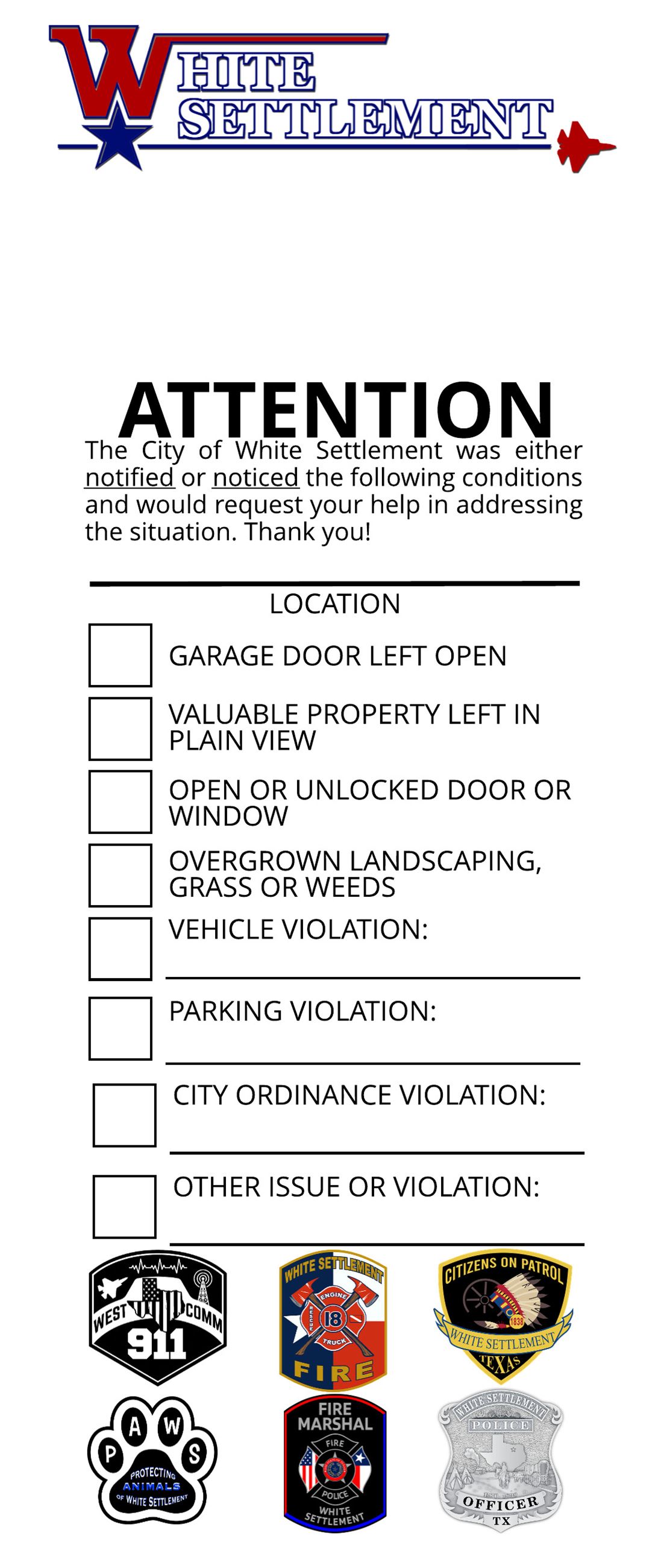 2025 Door Hanger Front